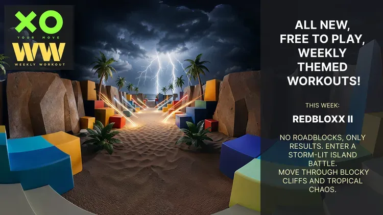 Developer update image for New Weekly Workout-    No roadblocks. Just results.