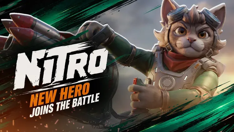 Developer update image for New Character - Nitro, New season, Balance