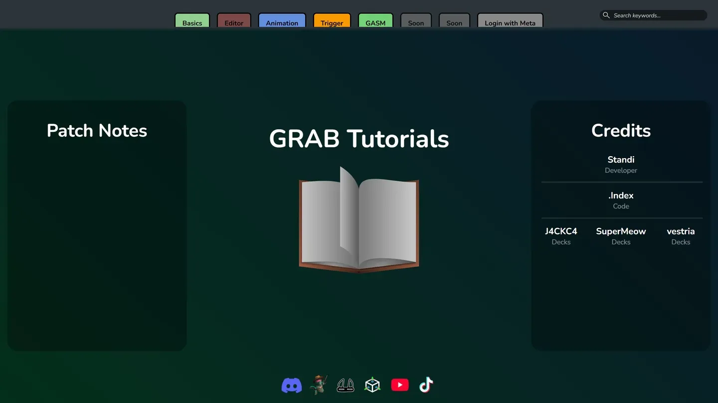 GRAB Tutorials cover image