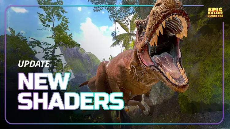 Developer update image for Your favorite VR roller coaster game has NEW SHADERS
