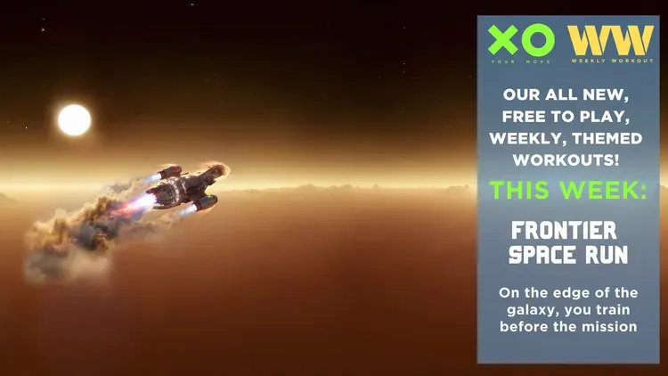 Developer update image for Weekl Workout -Frontier Space Run: Training is mission critical!