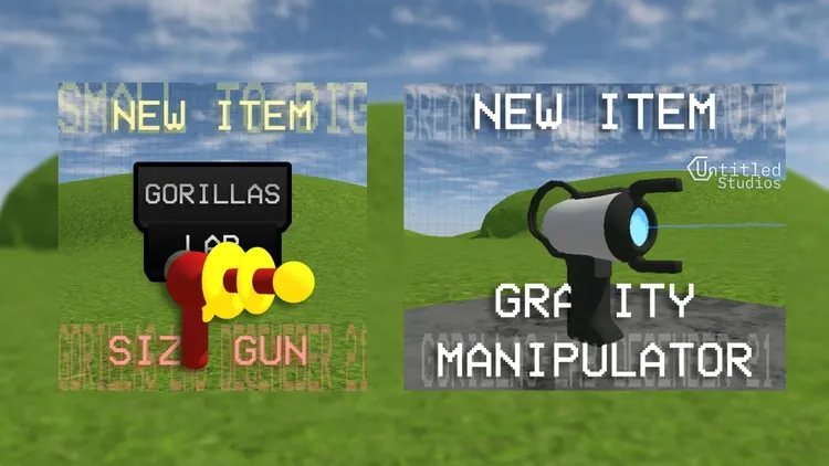 Developer update image for New Items!