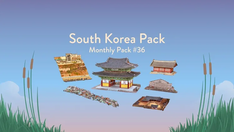 Developer update image for 🧩 Monthly Pack #36 - South Korea
