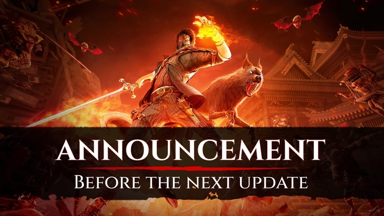 Developer update image for Important Reminder for the Upcoming Update