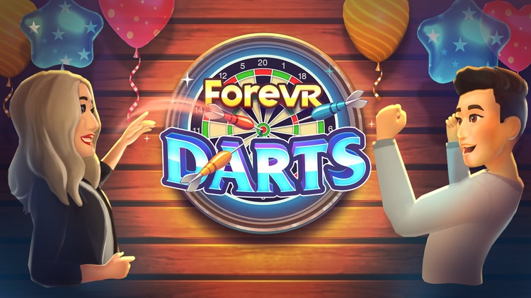 Developer update image for ForeVR Games launches ForeVR Darts! Happy ForeVR Darts Day 🎉