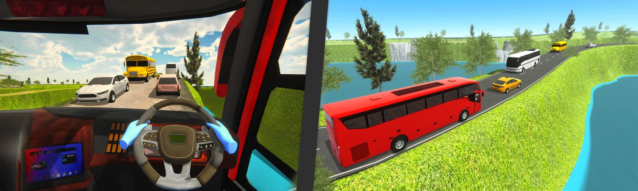 Offroad Bus Driving Game : Bus Simulator