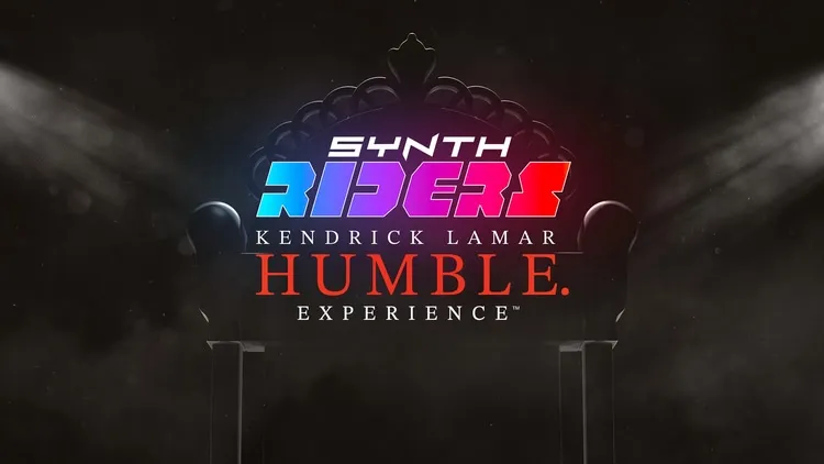 Developer update image for 👑Kendrick Lamar HUMBLE. Drops as New Synth Riders Experience™