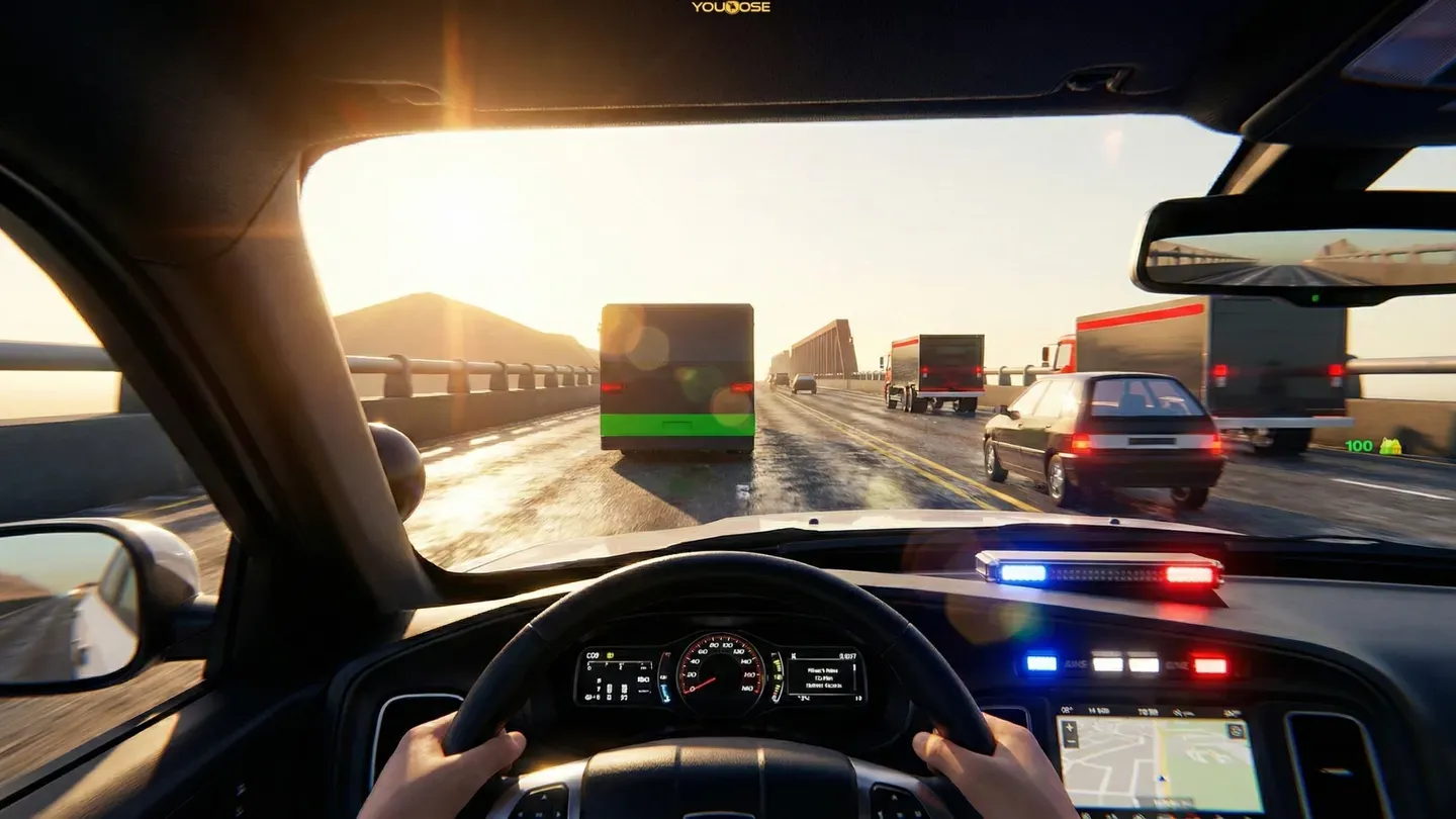 Highway Police Chase: Car Racing Game cover image