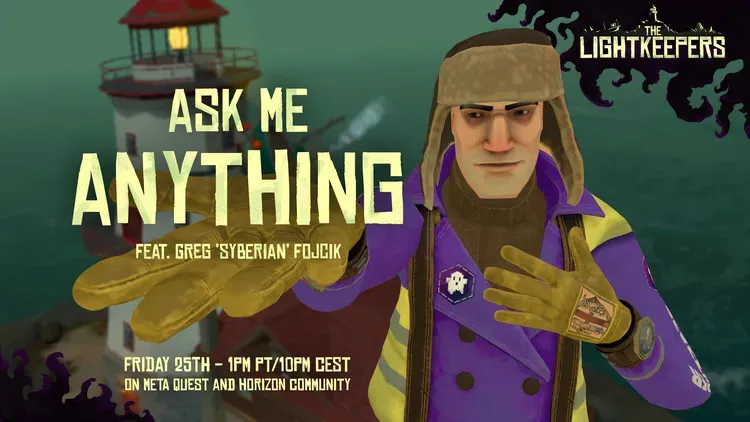 Developer update image for AMA this FRIDAY with our TECH DIRECTOR