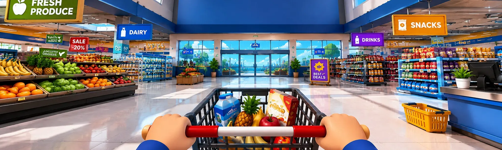 Supermarket Chaos VR
