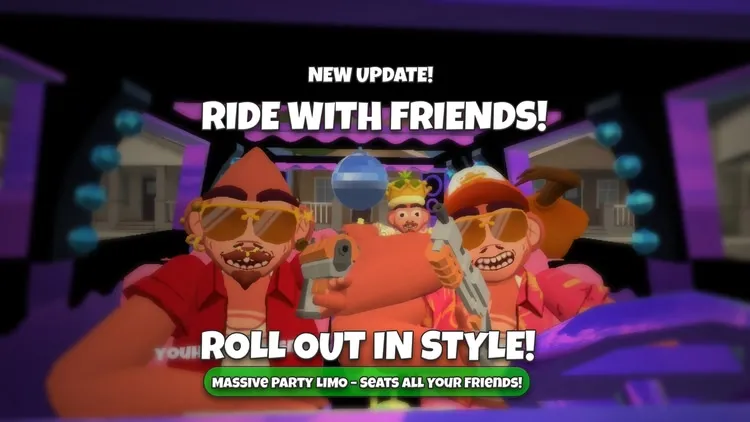 Developer update image for NEW Update : Ride with Friends
