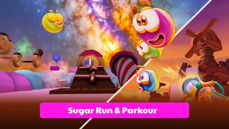Developer update image for Visit Sugar Run & Parkour and Discover a Hidden Sugar Mess Surprise