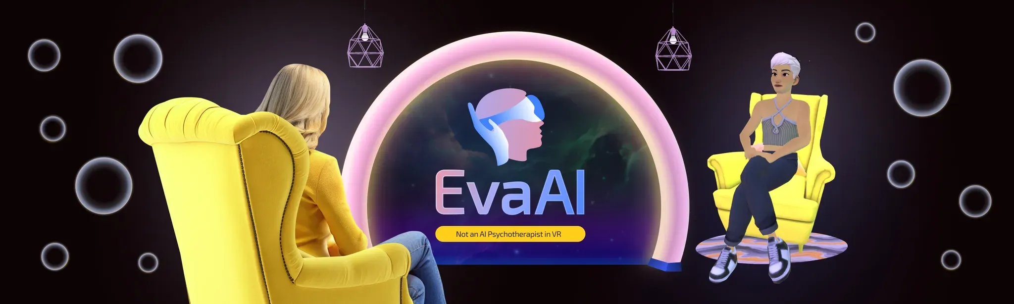 EvaAI: Not a Psychotherapist in VR