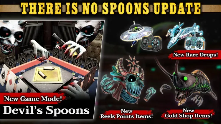 Developer update image for The "There Is No Spoons" Update is LIVE!