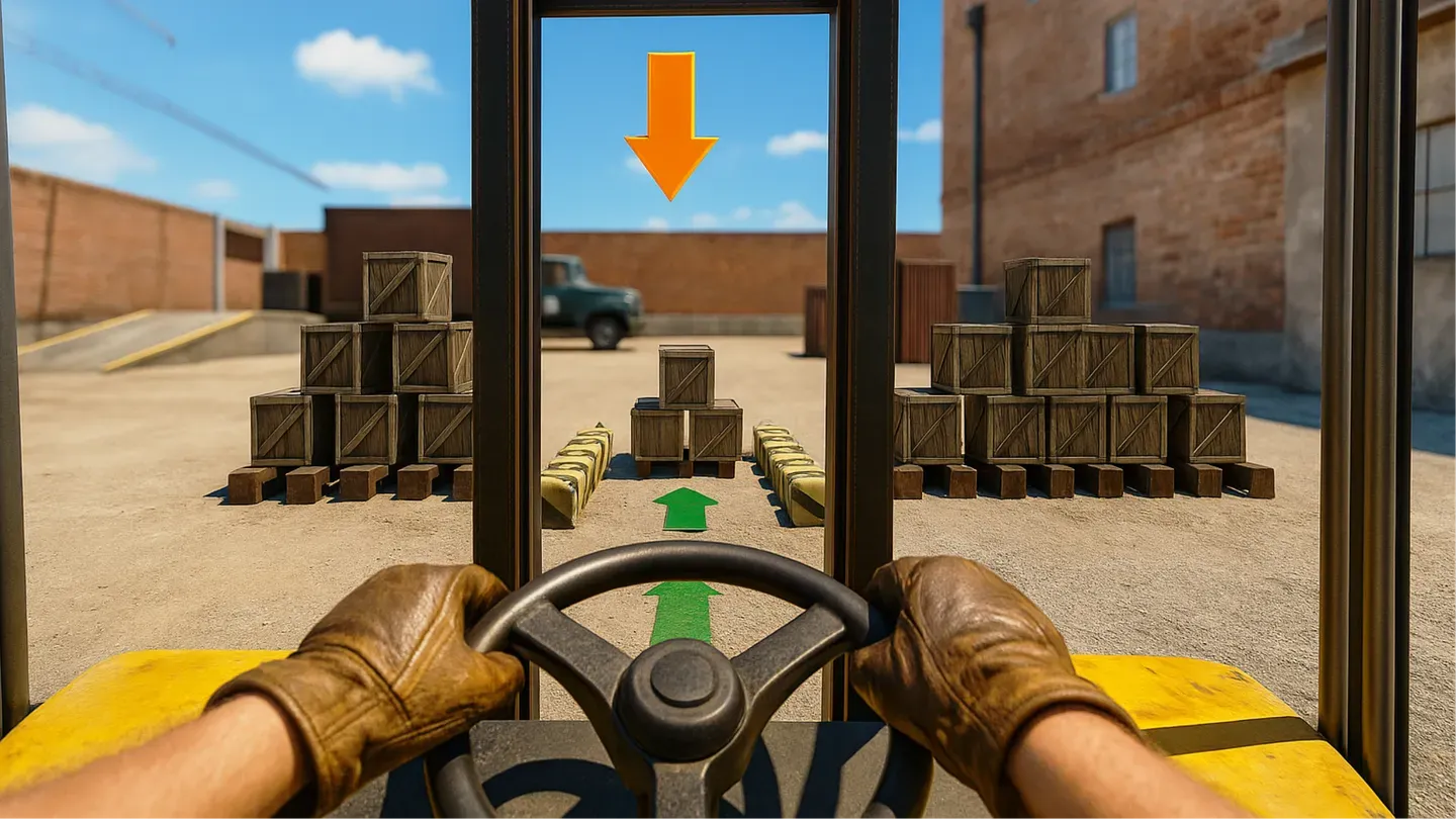 Pro Forklift Simulator Extreme VR cover image
