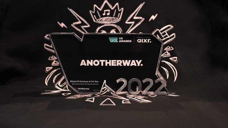 Developer update image for VR Awards 2022: Anotherway is the "Rising VR Company of the Year"!