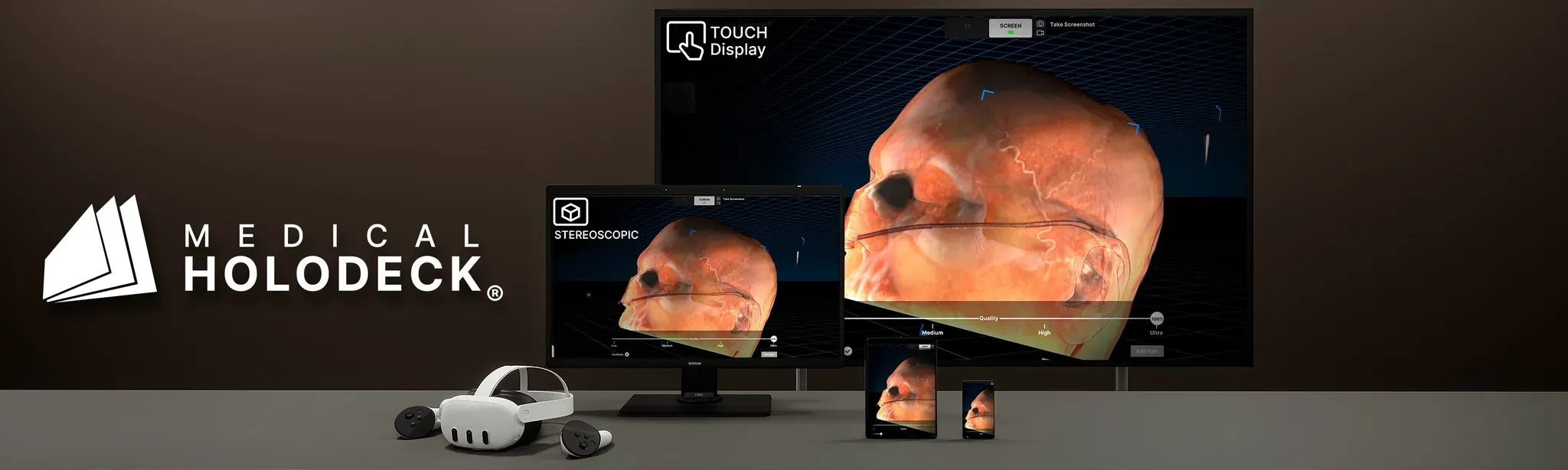 Medicalholodeck – Anatomy, Imaging & AI