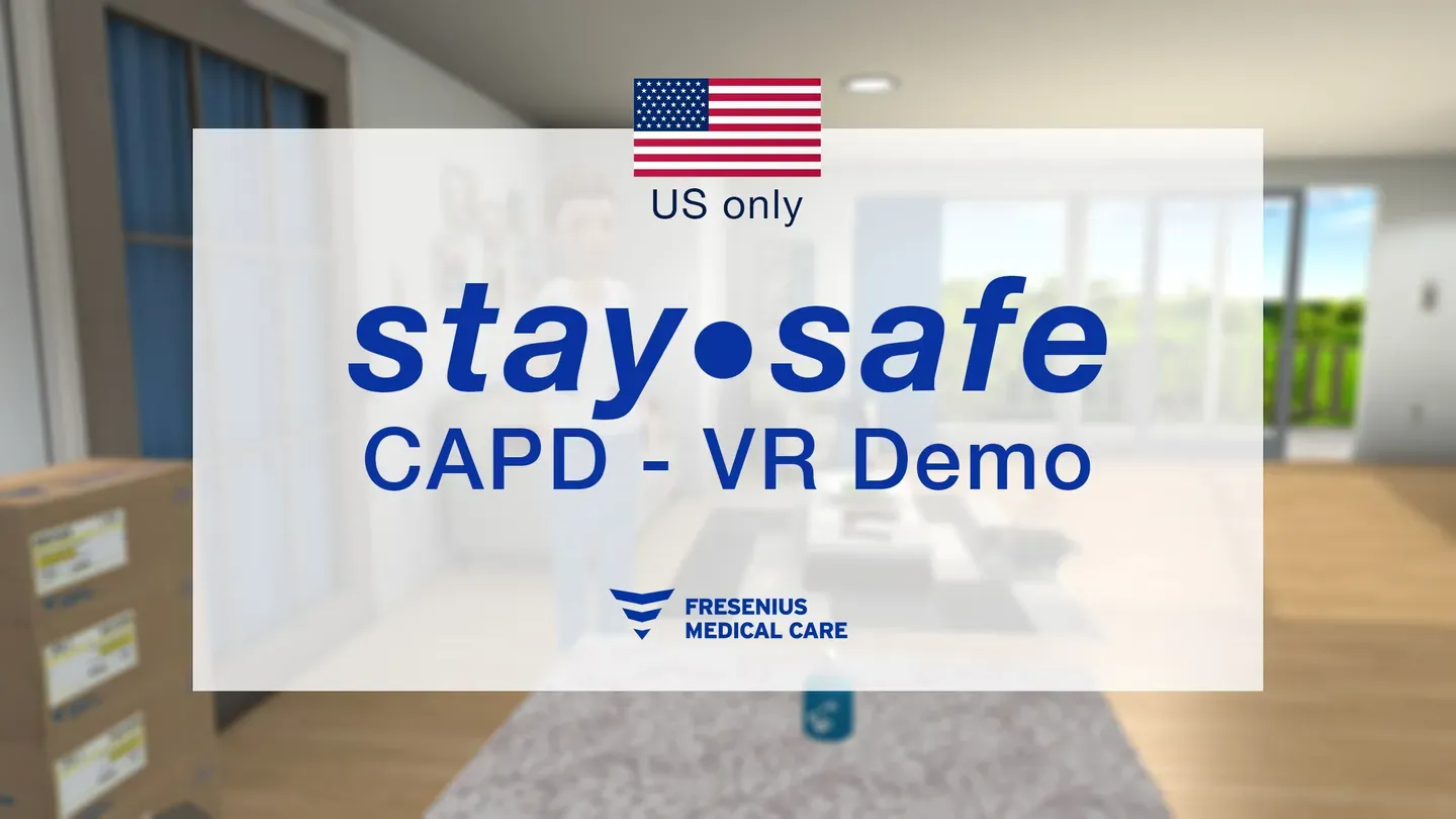 stay•safe CAPD - VR Demo USA trailer 0