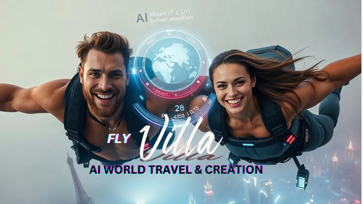 Fly Villa: AI World Travel & Creation trailer 0