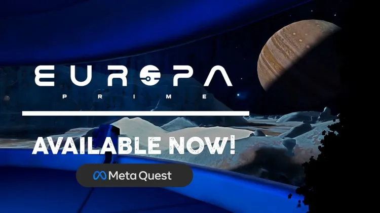 Developer update image for Europa Prime VR, now available on Meta Quest.