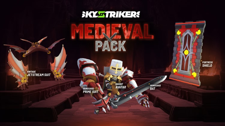 Developer update image for SkyStrikers Medieval Pack Update