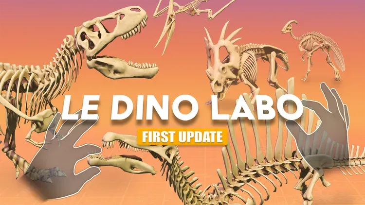 Developer update image for 🦖 Le Dino Labo – First Week Update: Real-Size Dino Movement & Improvements