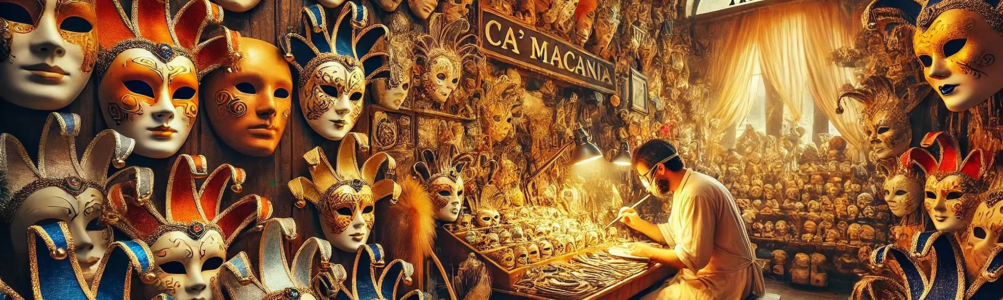 VR TRAVEL Venice Carnival Masks Atelier