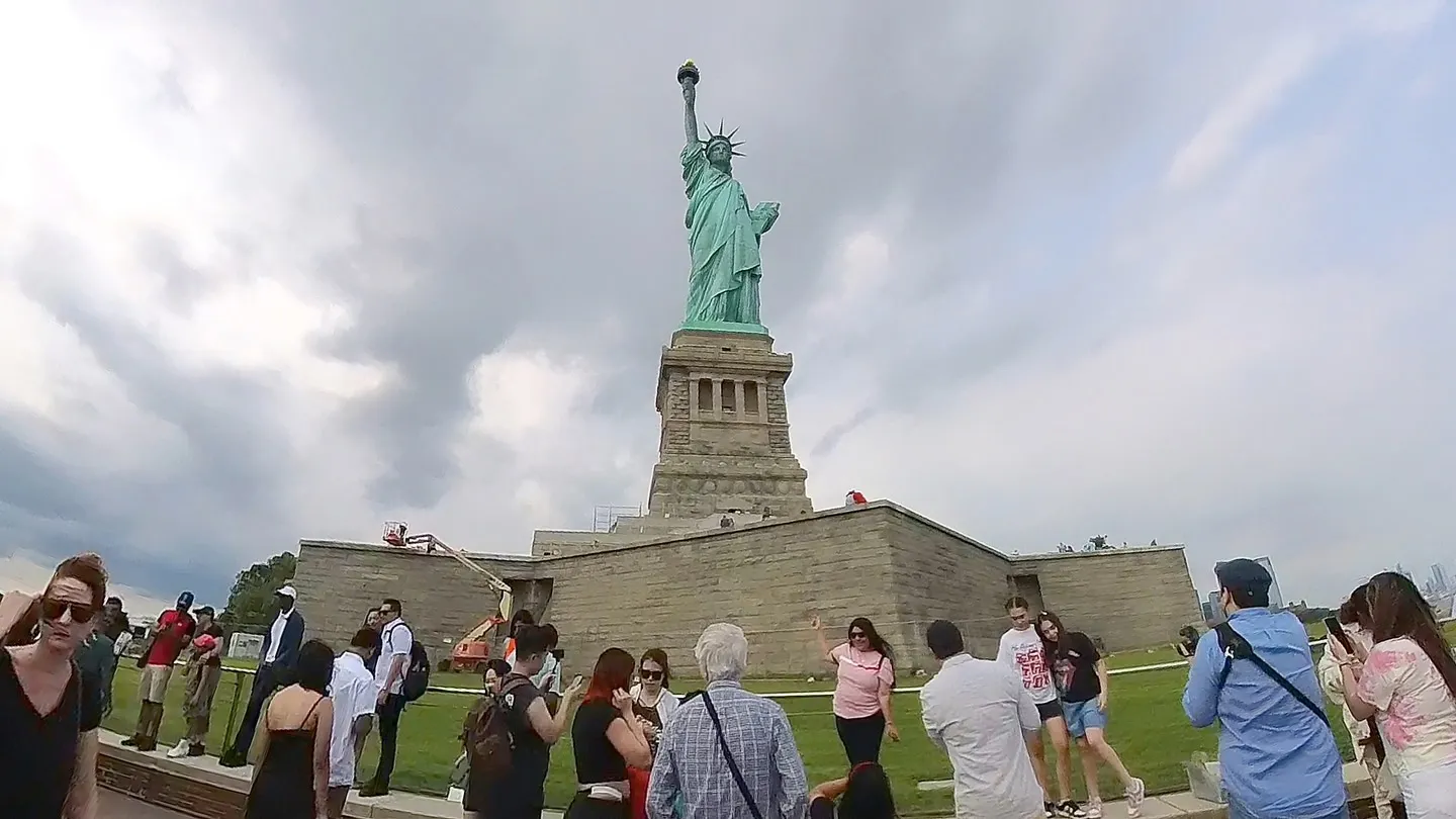 NYC VR Travel Liberty Island & Boat Trip cover image