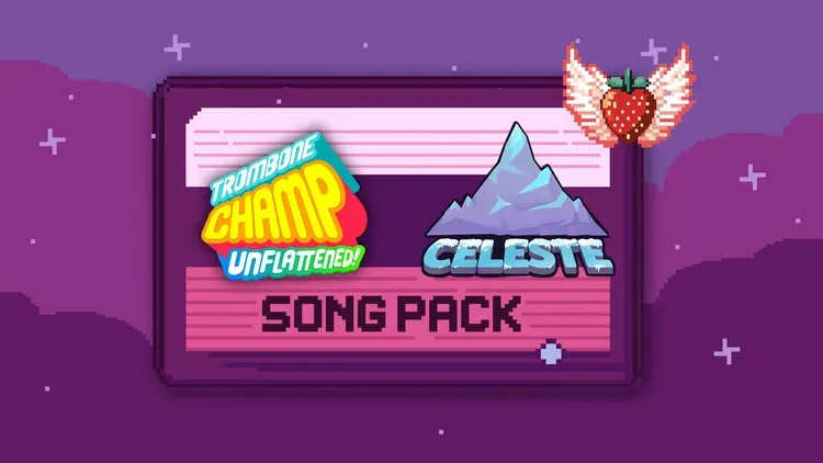 Developer update image for New DLC! Trombone Champ: Unflattened - Celeste Song Pack is out now!
