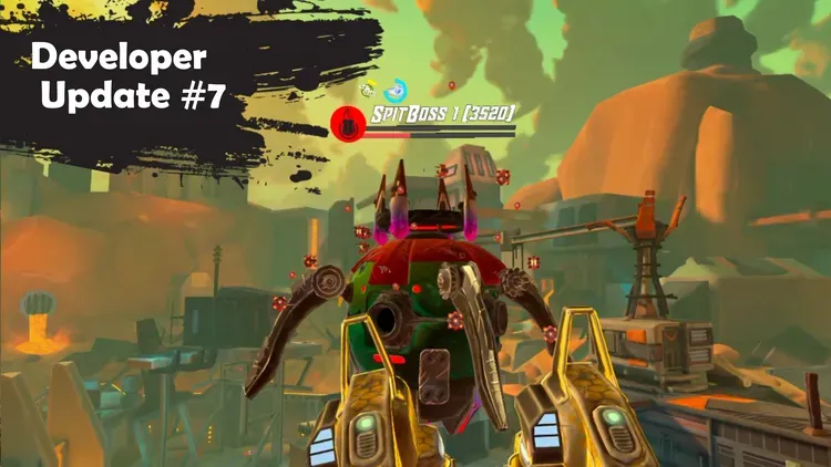 Developer update image for Dev Update #7 - Now with 800% more lasers