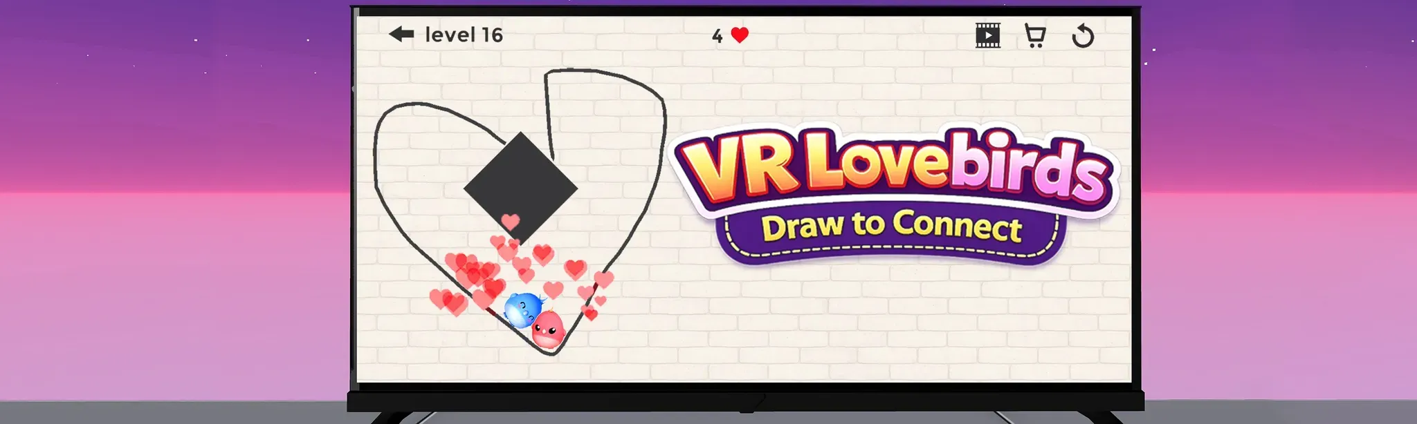 VR Lovebirds: Draw to Connect