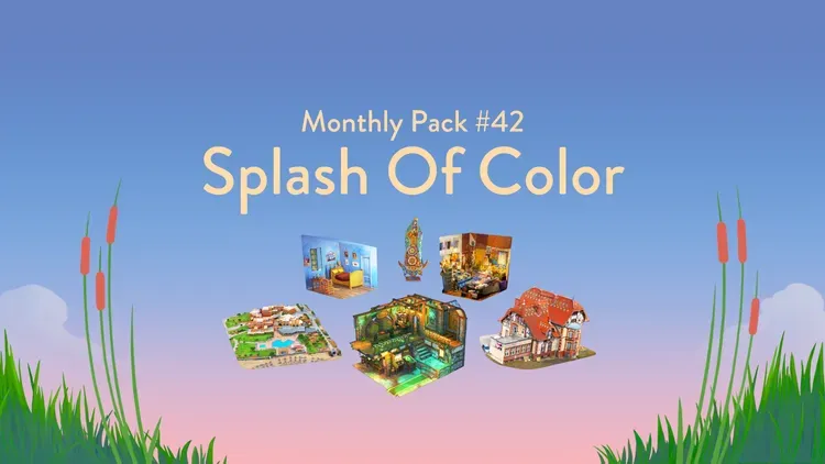Developer update image for 🧩 Monthly Pack #42 - Splash of Color
