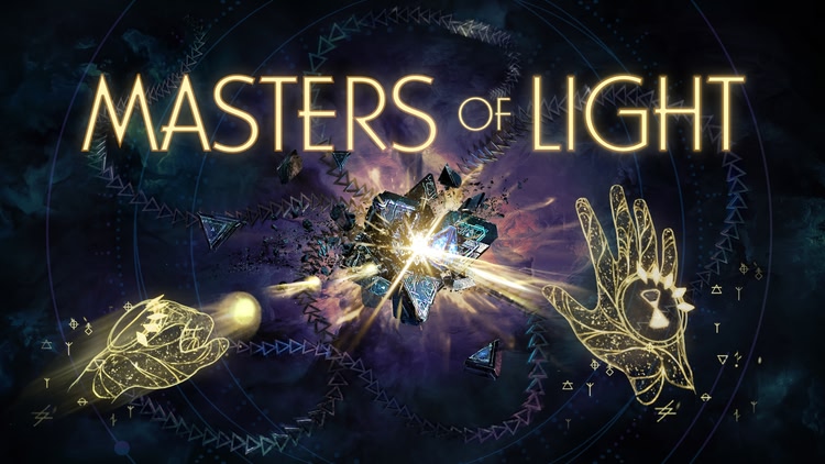 Developer update image for The Key's creator handtracking game "MASTERS OF LIGHT" is on sale!