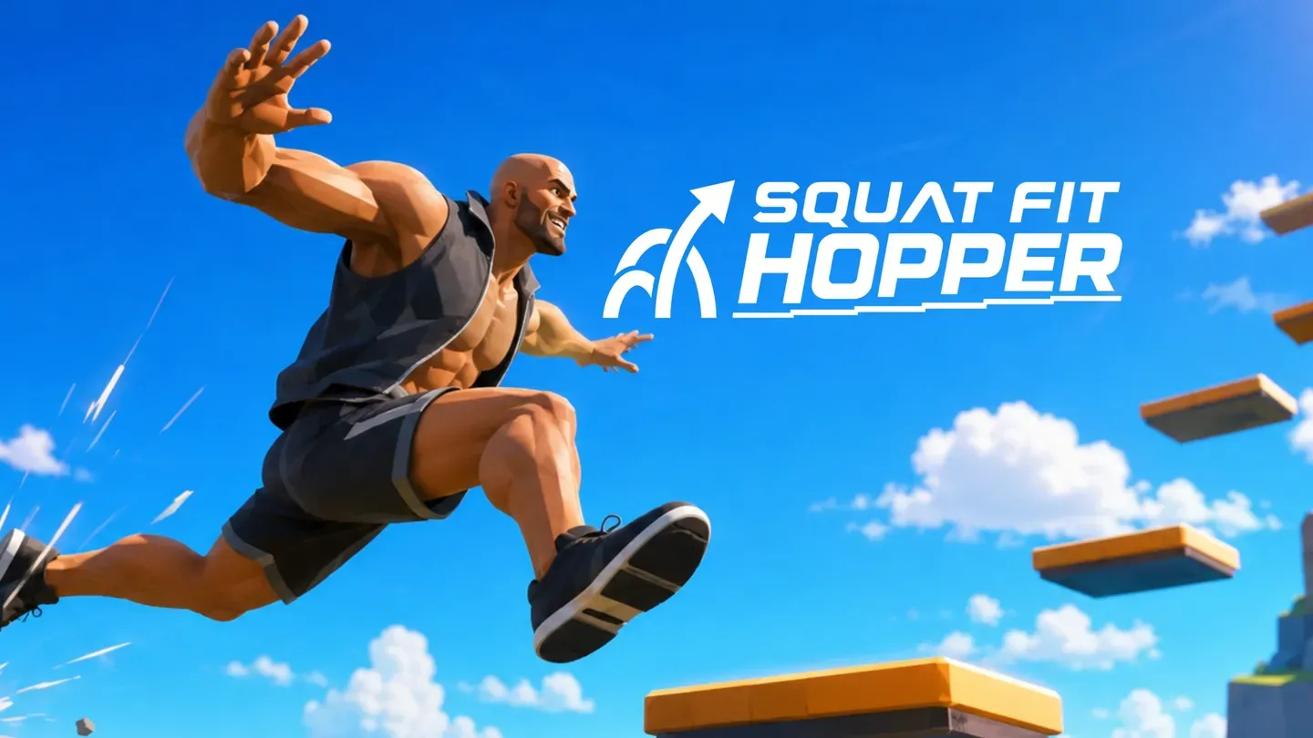 Squat Fit Hopper: Cardio Leg Workout trailer 0