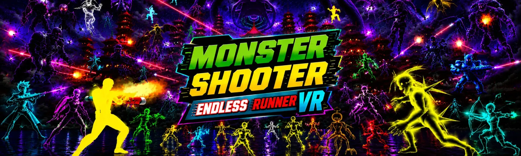 Monster Shooter Endless Runner VR