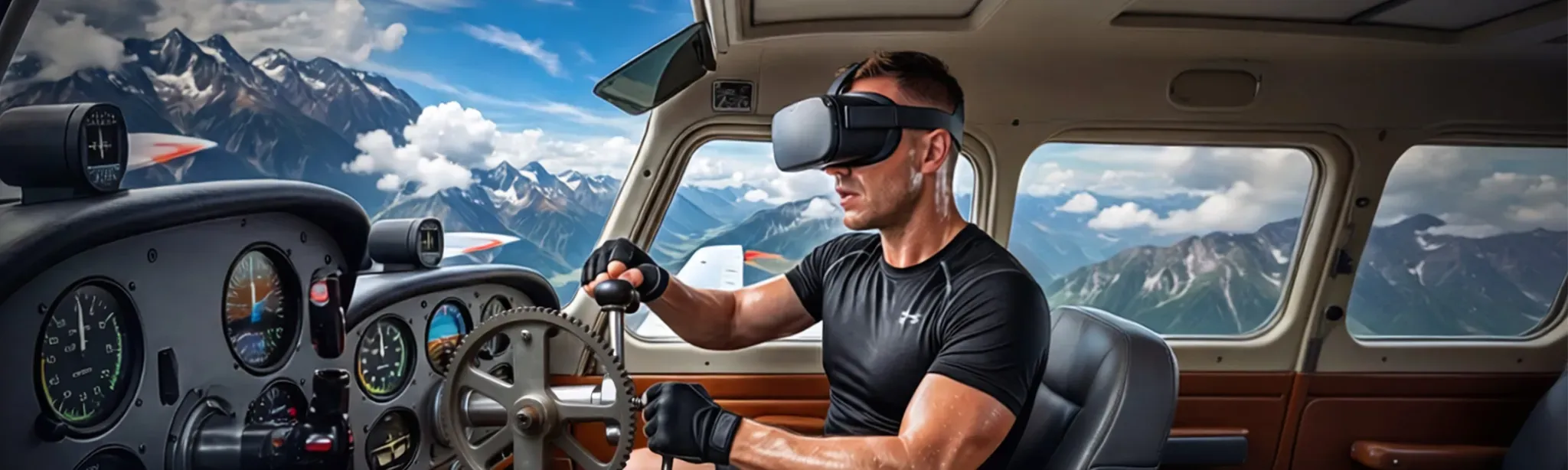 FlyFit - Fitness Flight Simulator