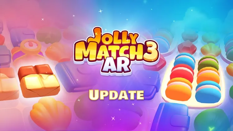 Developer update image for Jolly Match 3 AR Gets Its First Update