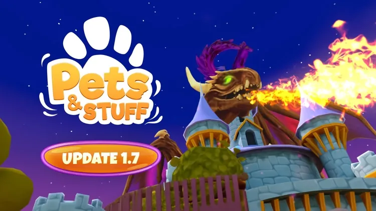 Developer update image for Update 1.7 has arrived to Pets & Stuff!