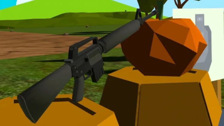 Developer update image for Happy Halloween with the new M16A1!