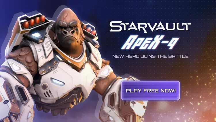 Developer update image for New Character — ApeX-9