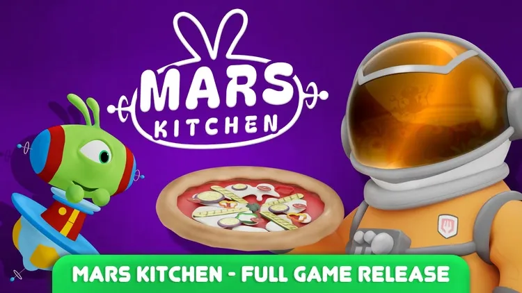 Developer update image for Full Game Release – Mars Kitchen is Open! 🍳👽