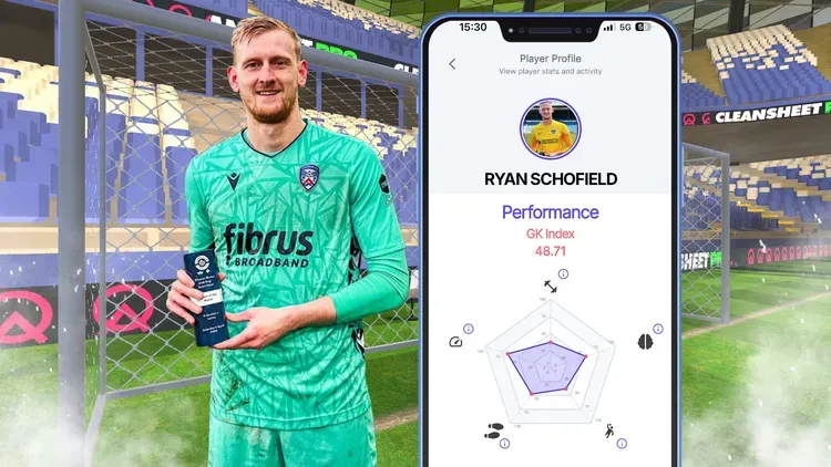 Developer update image for Professional goalkeeper Ryan Schofield's CleanSheet Pro routine