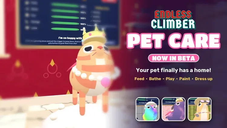 Developer update image for Feed It, Wash It, Paint It, Dress It: PET CARE Beta Out Now!