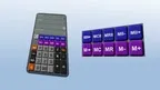 Calculator two memory cells screenshot 5