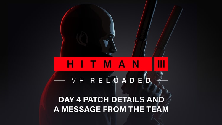 Developer update image for Day 4 patch details, and a message from the team