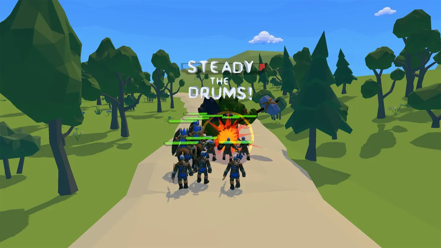 Steady the Drums! trailer 0
