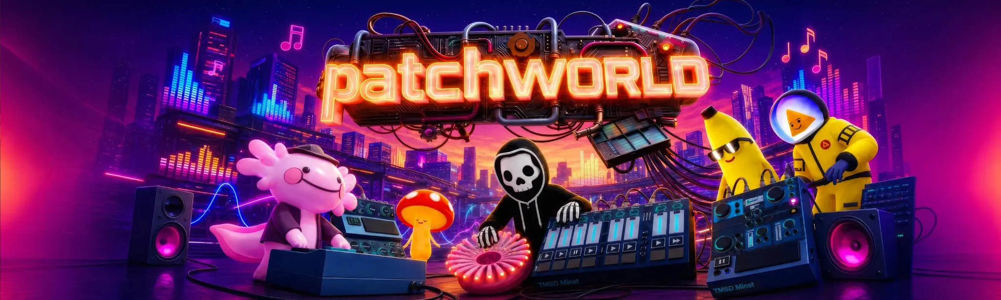 PatchWorld _ Make Music & Build Worlds