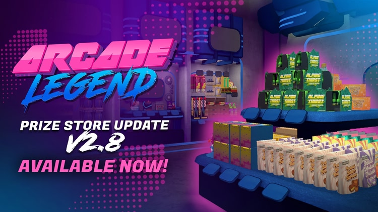 Developer update image for Prize Store Update