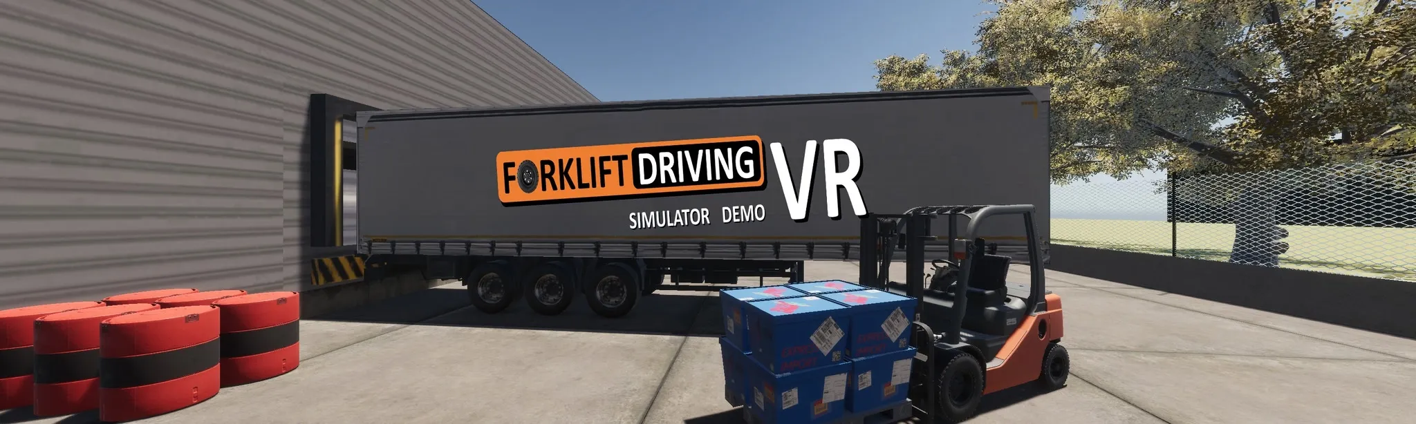 Forklift Driving Simulator VR Demo