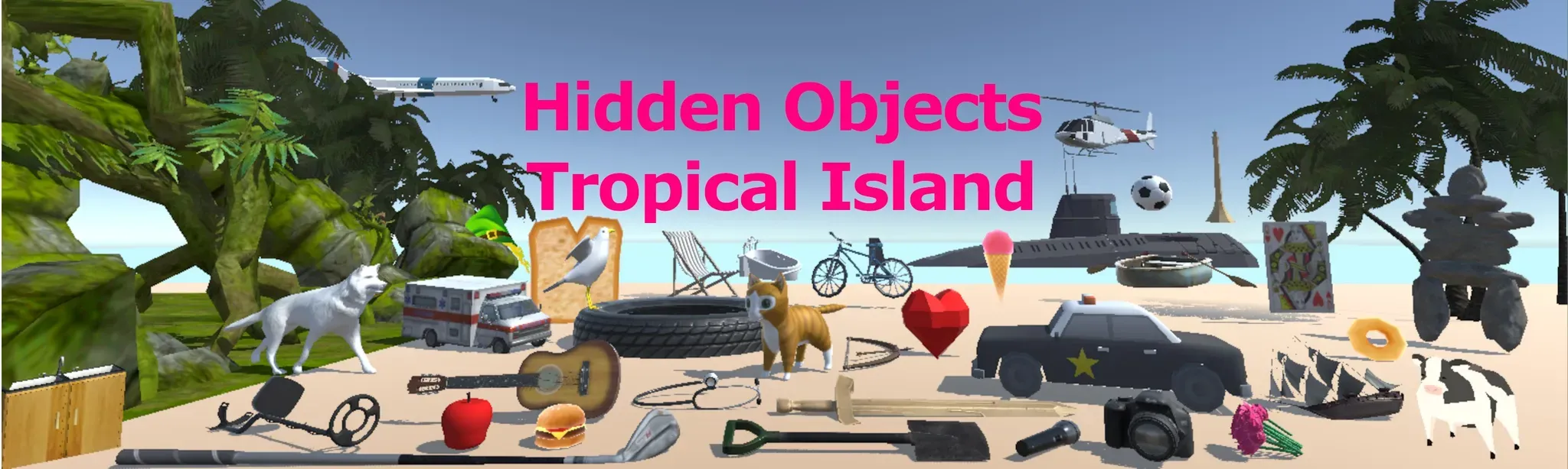 Hidden Objects Tropical Island